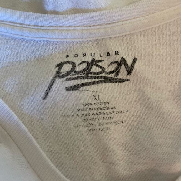 Popular Poison XL cotton short sleeve t-shirt LEGENDARY spellout streetwear - Picture 4 of 7